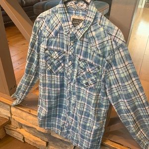 BKE men’s long sleeve button up shirt